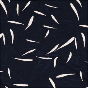 Viscose jersey m/ strøg Marine