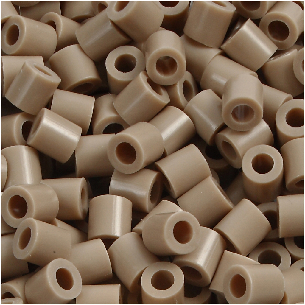 PhotoPearls, beige (6), str. 5x5 mm, hulstr. 2,5 mm, medium, 1100 stk./ 1 pk. - Billede 3