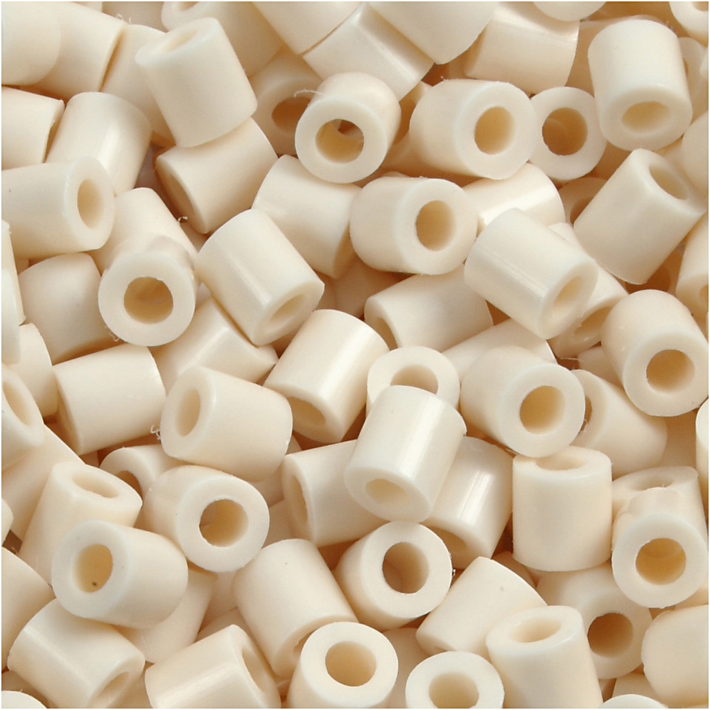 PhotoPearls, lys beige (12), str. 5x5 mm, hulstr. 2,5 mm, medium, 1100 stk./ 1 pk. - Billede 3
