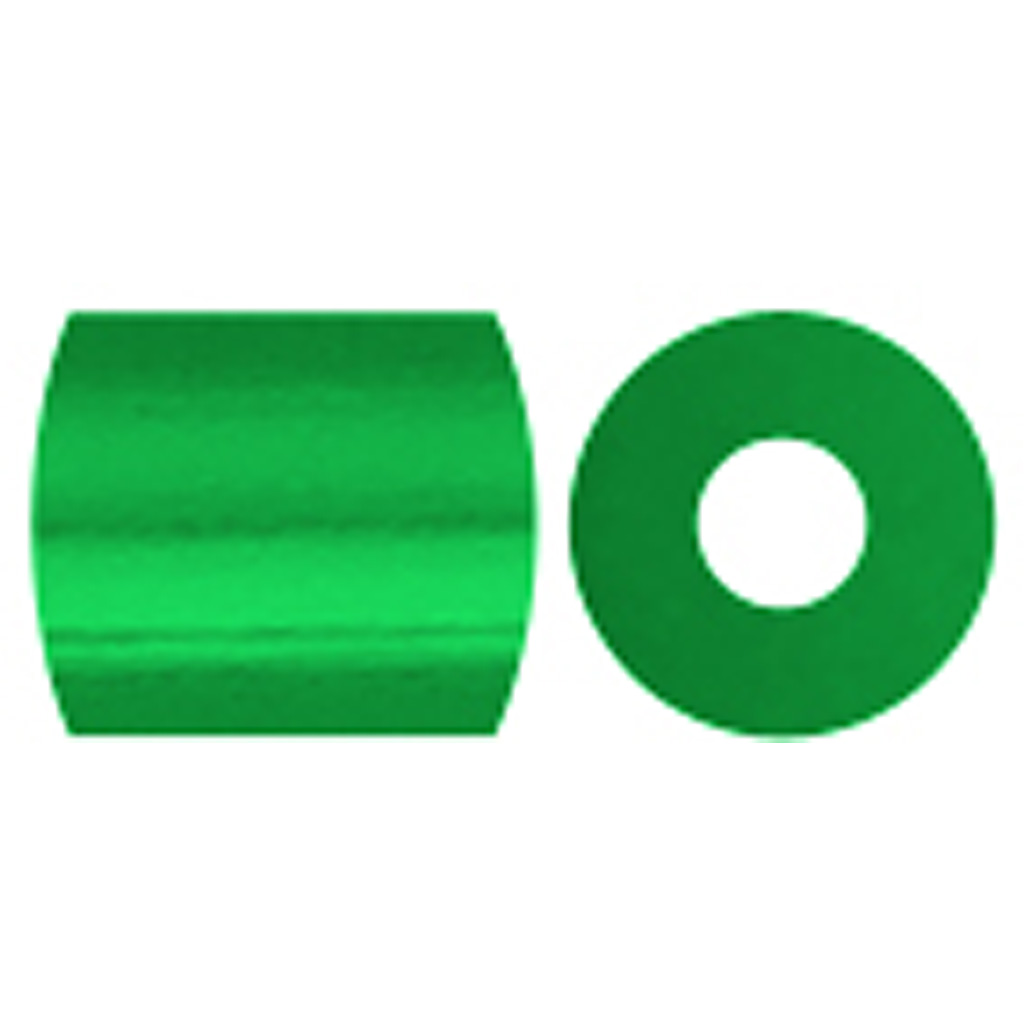 PhotoPearls, grøn (16), str. 5x5 mm, hulstr. 2,5 mm, medium, 1100 stk./ 1 pk. - Billede 4