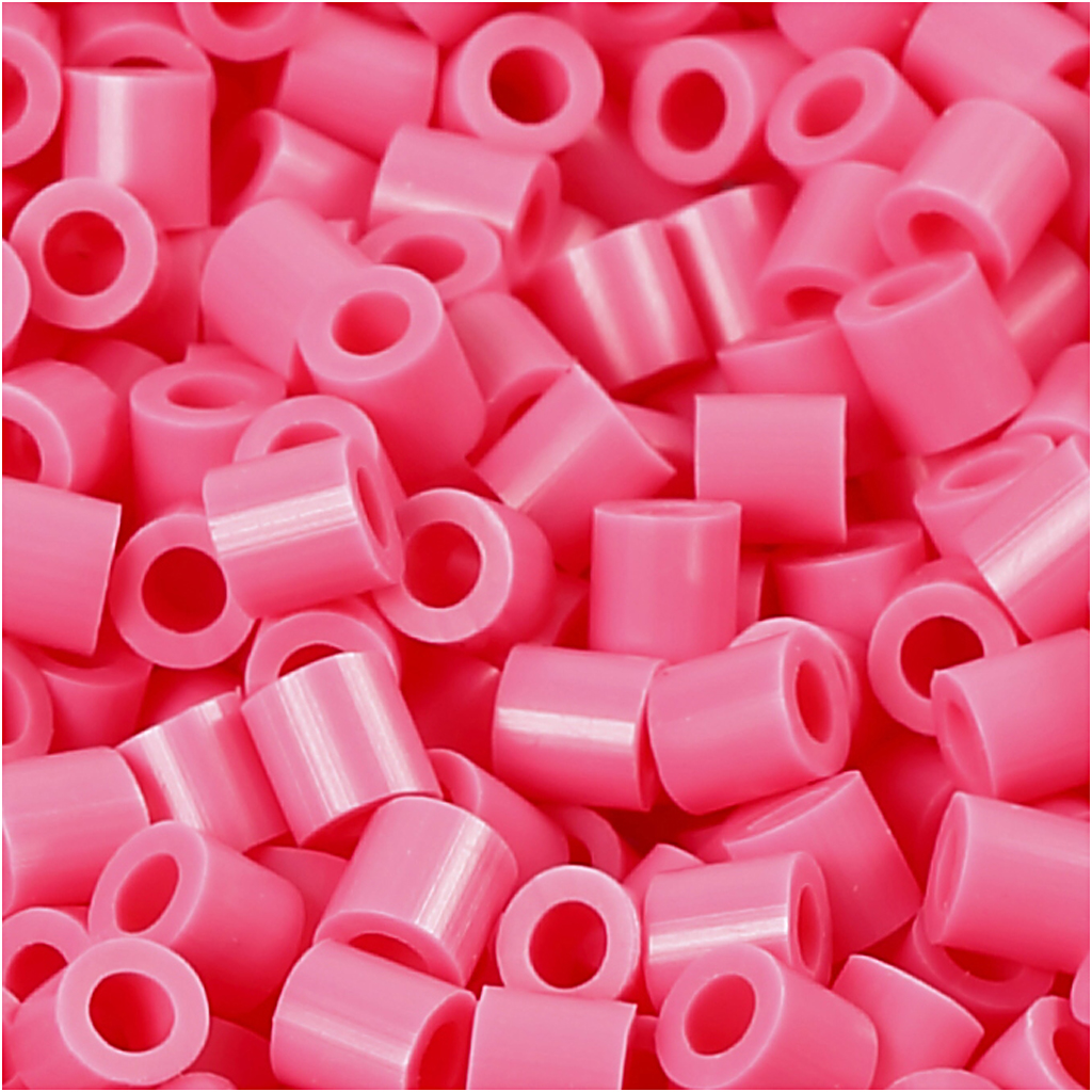 PhotoPearls, gl. rosa (25), str. 5x5 mm, hulstr. 2,5 mm, medium, 6000 stk./ 1 pk. - Billede 3