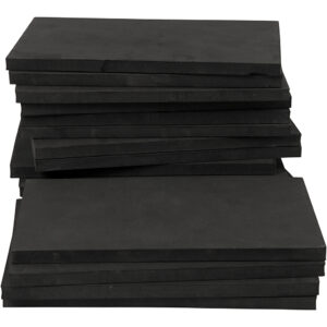 String Art plader, sort, str. 20x12 cm, tykkelse 10 mm, 16 stk./ 1 pk.