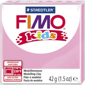 FIMO® Kids ler, rosa, 42 g/ 1 pk.