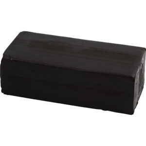 Soft Clay Modellervoks, sort, str. 13x6x4 cm, 500 g/ 1 pk.