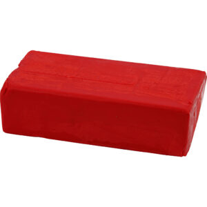 Soft Clay Modellervoks, rød, str. 13x6x4 cm, 500 g/ 1 pk.