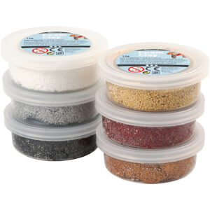 Foam Clay®, brun harmoni, metallic, 6x14 g/ 1 pk.