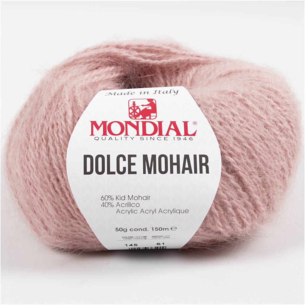 Dolce mohair Gammel rosa