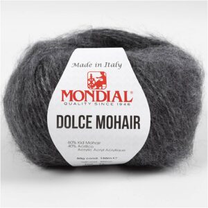 Dolce mohair Grå meleret