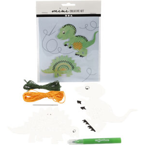 Mini DIY Kit, broderifigur, 1 sæt