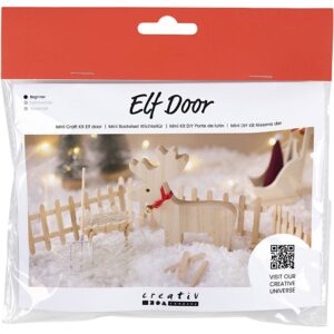 Mini DIY Kit Nissens dør, Rensdyr, 1 pk.