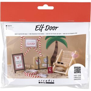 Mini DIY Kit Nissens dør, På ferie, 1 pk.