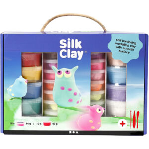 Silk Clay® gaveæske, ass. farver, 1 sæt