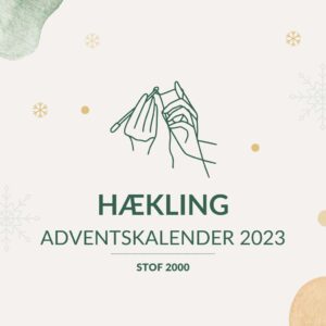 Adventskalender hækling